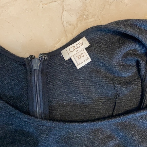 JCrew Dark Heathered Grey Sleeveless Dress - Picture 2 of 4